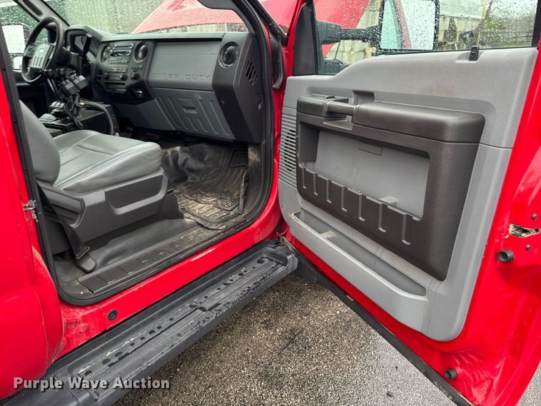 image for item EQ5001 2014 Ford F450 Super Duty dump flatbed truck