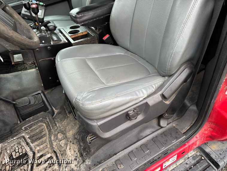 image for item EQ5001 2014 Ford F450 Super Duty dump flatbed truck