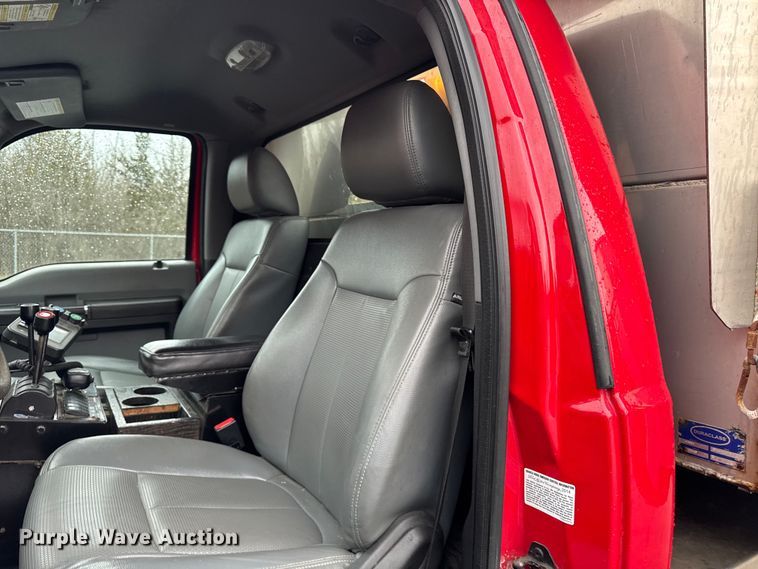 image for item EQ5001 2014 Ford F450 Super Duty dump flatbed truck