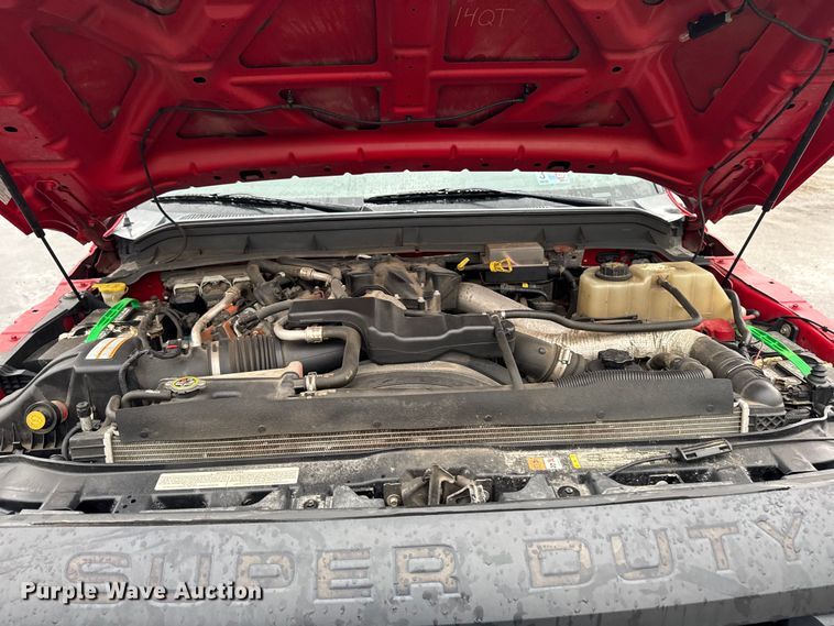 image for item EQ5001 2014 Ford F450 Super Duty dump flatbed truck