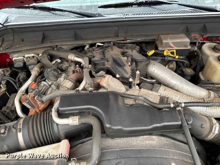 image for item EQ5001 2014 Ford F450 Super Duty dump flatbed truck