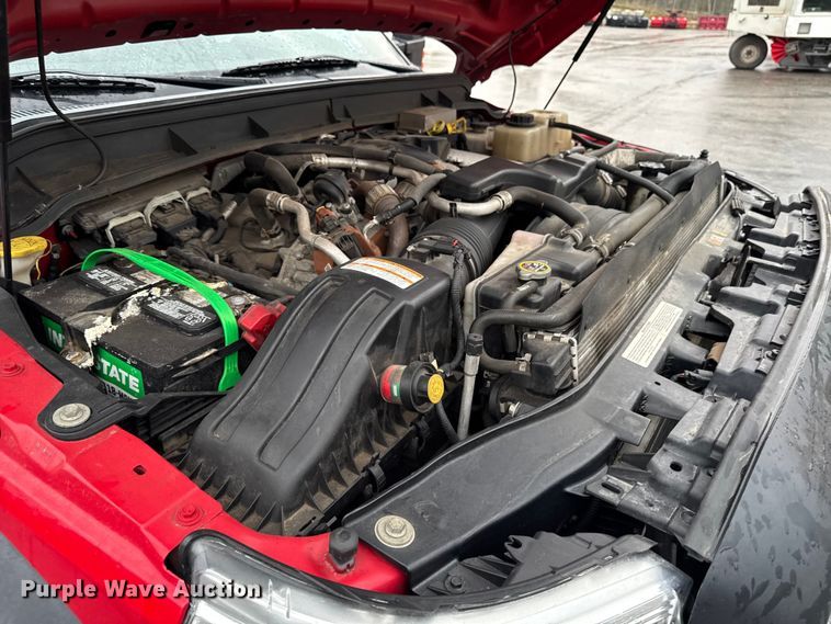 image for item EQ5001 2014 Ford F450 Super Duty dump flatbed truck