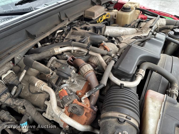 image for item EQ5001 2014 Ford F450 Super Duty dump flatbed truck