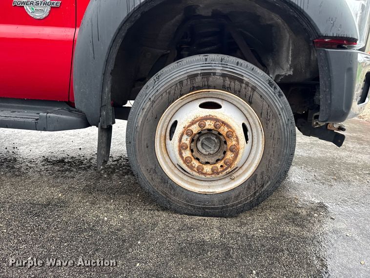 image for item EQ5001 2014 Ford F450 Super Duty dump flatbed truck