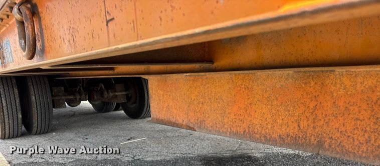 image for item ER0143 1985 Wisconsin 35-20 equipment trailer