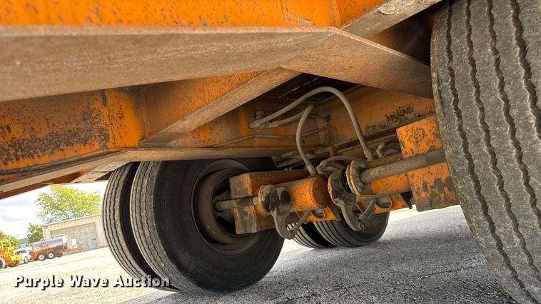 image for item ER0143 1985 Wisconsin 35-20 equipment trailer