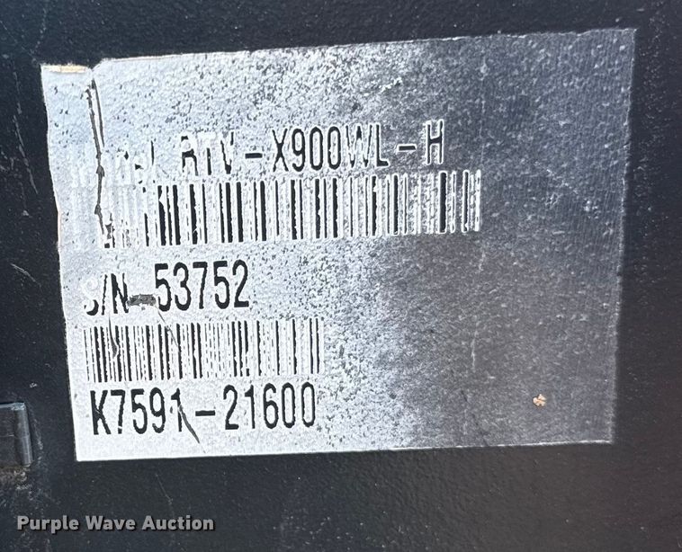 image for item ES5651 2019 Kubota RTV-X900 utility vehicle