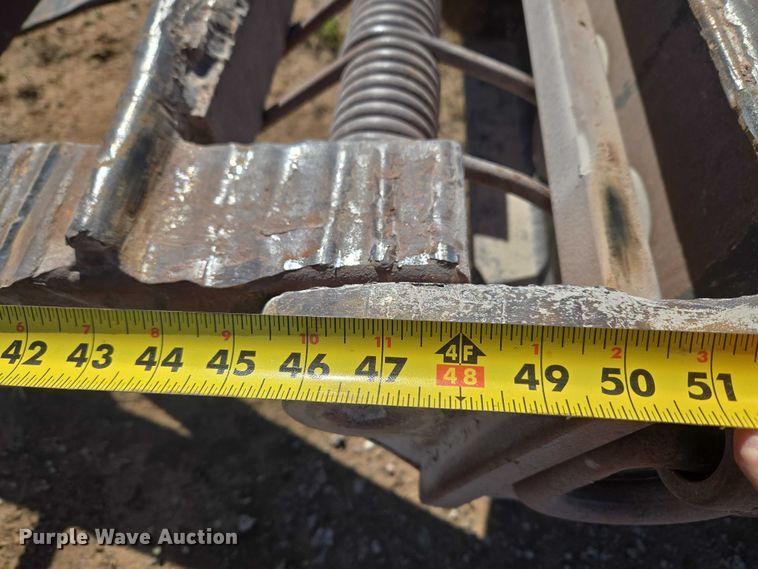 image for item ET1459 1999 Atoka Trailer Mfg. 18-DE-35-2 drop deck equipment trailer