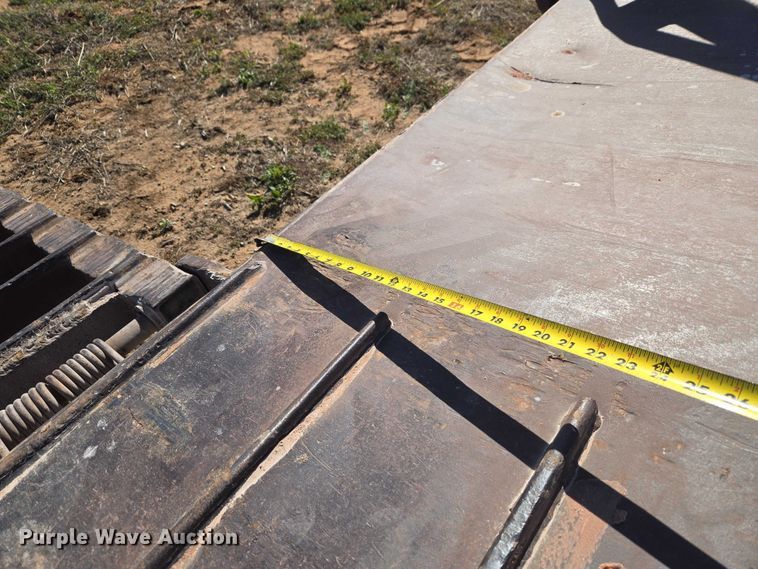 image for item ET1459 1999 Atoka Trailer Mfg. 18-DE-35-2 drop deck equipment trailer