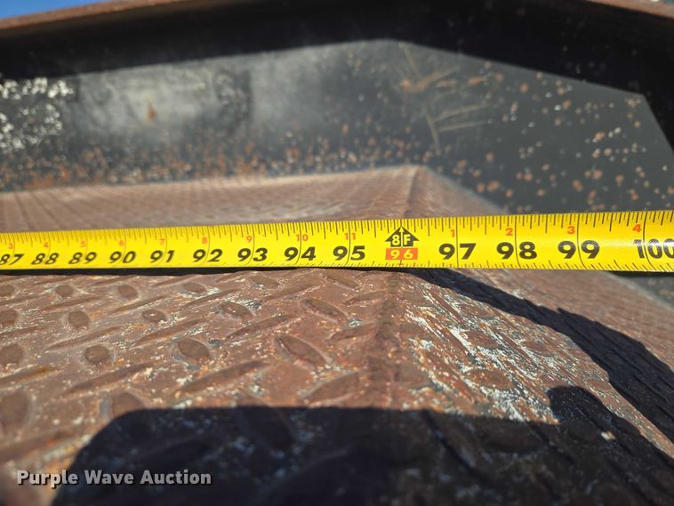 image for item ET1459 1999 Atoka Trailer Mfg. 18-DE-35-2 drop deck equipment trailer