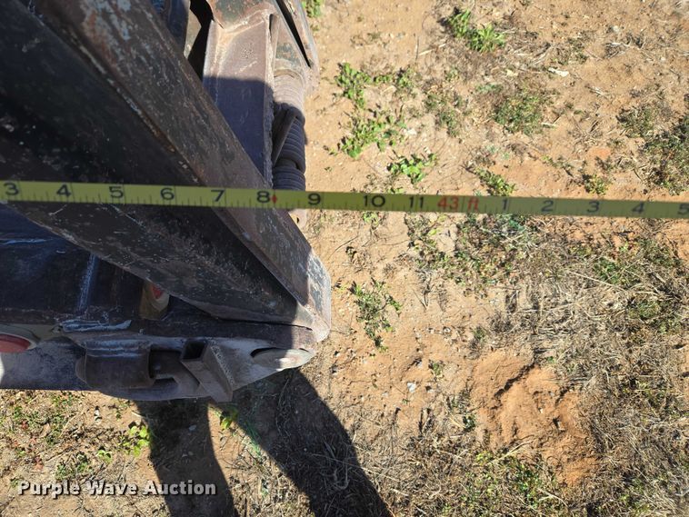 image for item ET1459 1999 Atoka Trailer Mfg. 18-DE-35-2 drop deck equipment trailer