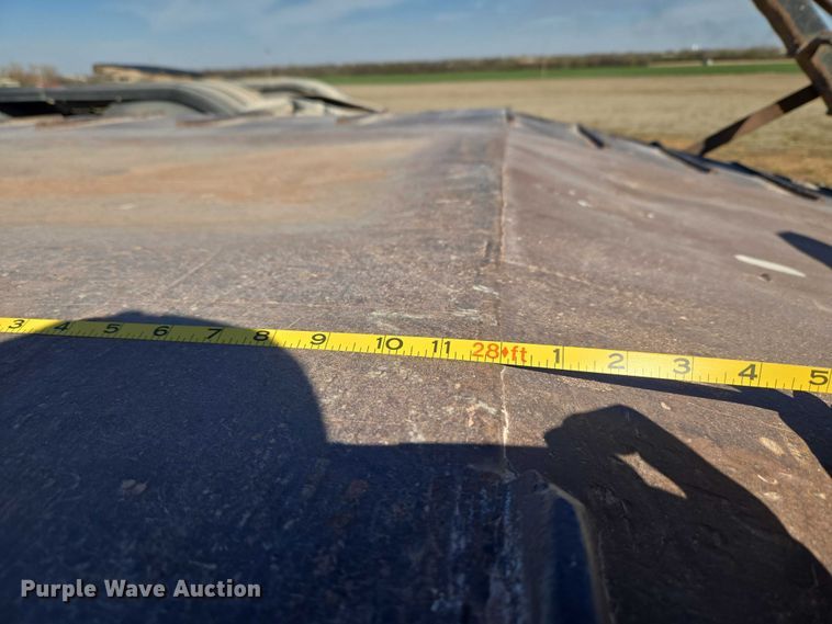 image for item ET1459 1999 Atoka Trailer Mfg. 18-DE-35-2 drop deck equipment trailer