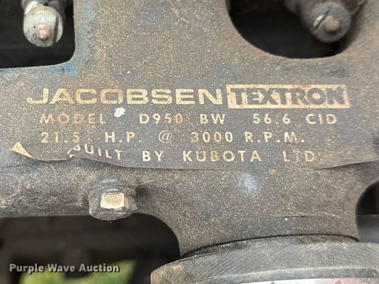 image for item ET1747 Jacobsen Turfcat DW224 flail mower