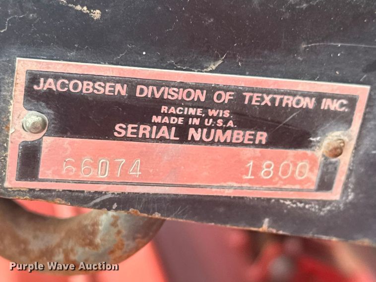 image for item ET1747 Jacobsen Turfcat DW224 flail mower