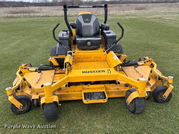 image for item ET1748 Hustler Super 104 ZTR lawn mower