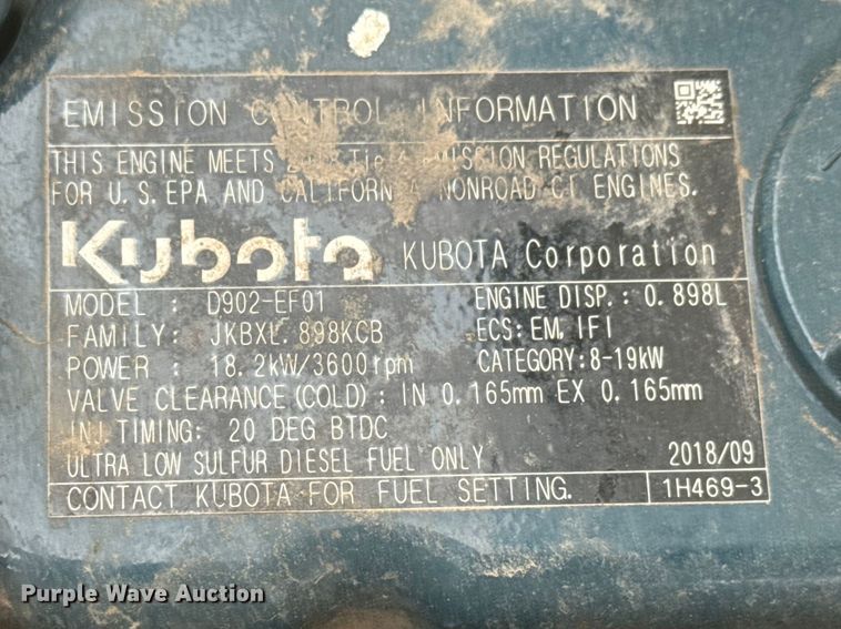 image for item ET1762 2019 Grasshopper 725D T6 ZTR lawn mower