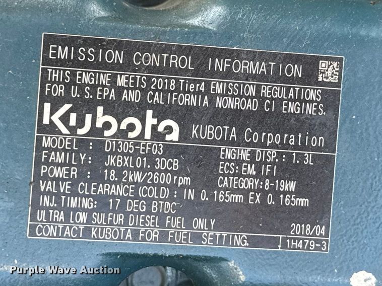 image for item ET1764 2018 Grasshopper 900D 1.3 ZTR lawn mower