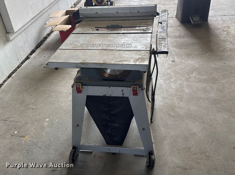 image for item ET1766 Craftsman 137. 218073 table saw
