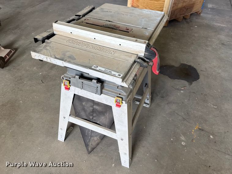 image for item ET1766 Craftsman 137. 218073 table saw