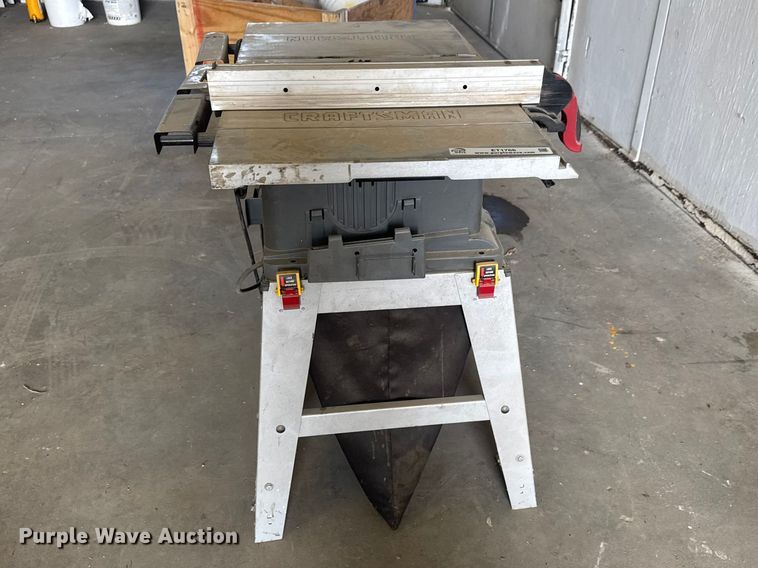 image for item ET1766 Craftsman 137. 218073 table saw