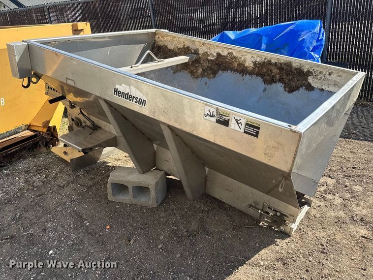 image for item ET1769 Henderson 6 x 304SS x Honda spreader