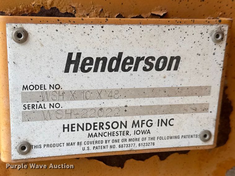 image for item ET1770 Henderson WSH X 10 X 48 spreader