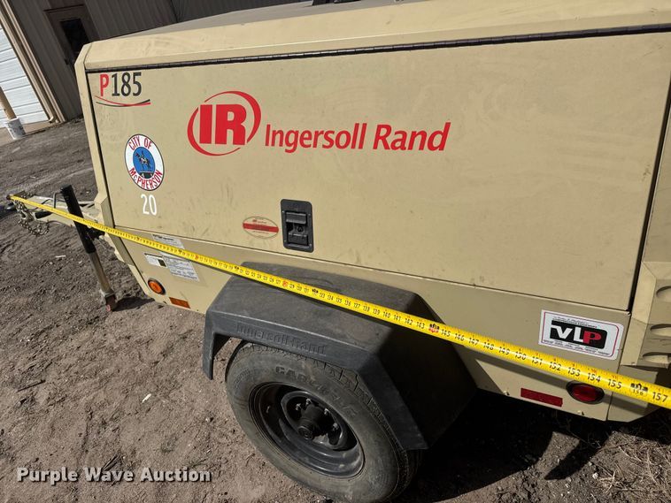 image for item ET1772 2008 Doosan P185 air compressor