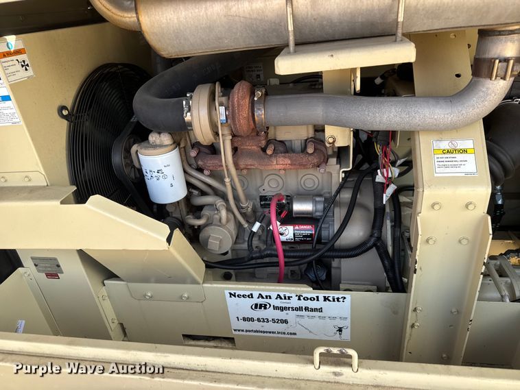 image for item ET1772 2008 Doosan P185 air compressor