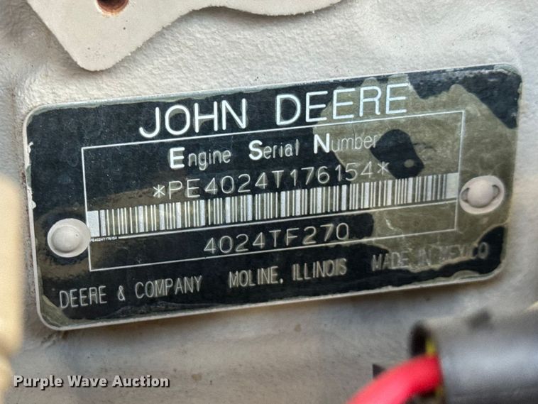 image for item ET1772 2008 Doosan P185 air compressor