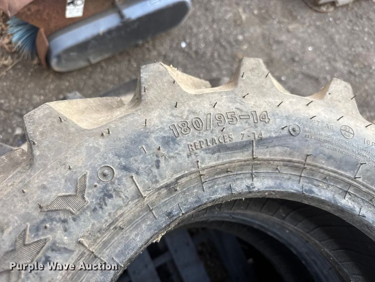 image for item ET1776 (4) Galaxy AgriTrac II tractor tires