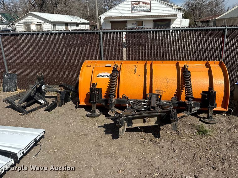 image for item ET1778 Henderson 10×42 snow plow