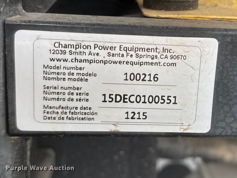 image for item ET1782 (2) generators