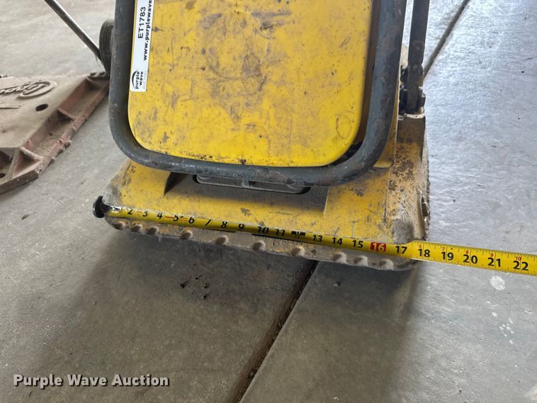 image for item ET1783 2016 Wacker Newson Viroplate WP1550AW-US plate compactor