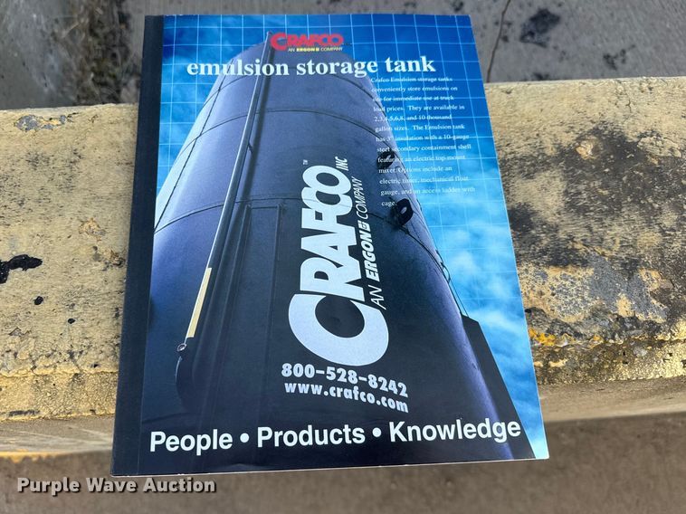 image for item ET1792 Crafco emulsion storage tank