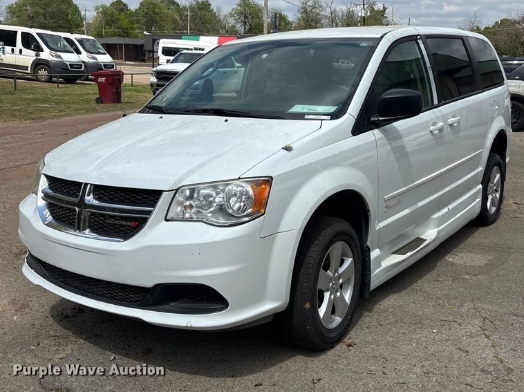 image for item EU0456 2016 Dodge Grand Caravan handicap accessible van