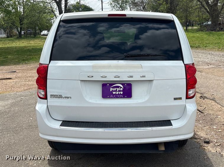 image for item EU0456 2016 Dodge Grand Caravan handicap accessible van