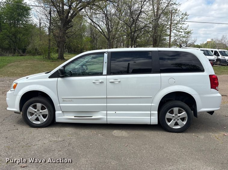 image for item EU0456 2016 Dodge Grand Caravan handicap accessible van