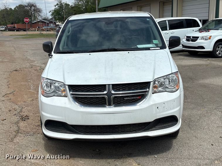image for item EU0457 2018 Dodge Grand Caravan handicap accessible van
