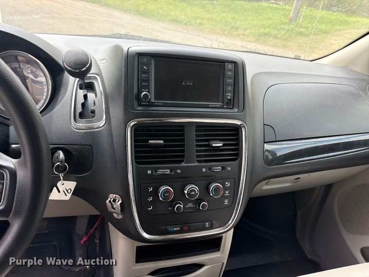 image for item EU0457 2018 Dodge Grand Caravan handicap accessible van