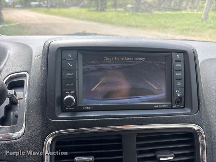 image for item EU0457 2018 Dodge Grand Caravan handicap accessible van