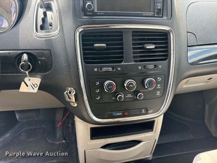 image for item EU0457 2018 Dodge Grand Caravan handicap accessible van