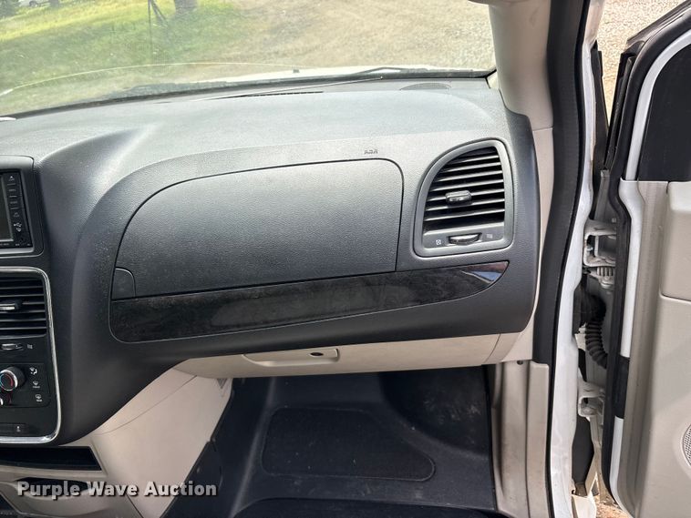 image for item EU0457 2018 Dodge Grand Caravan handicap accessible van