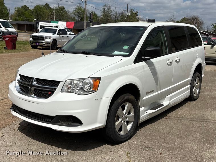 image for item EU0458 2018 Dodge Grand Caravan handicap accessible van