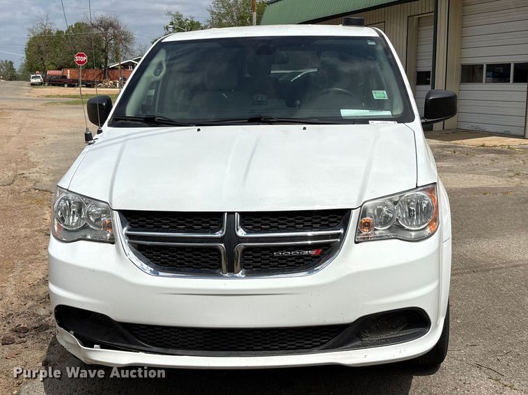 image for item EU0458 2018 Dodge Grand Caravan handicap accessible van