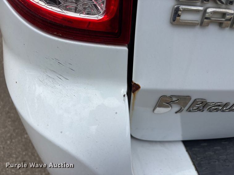 image for item EU0458 2018 Dodge Grand Caravan handicap accessible van