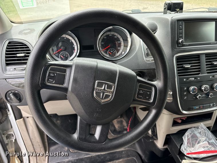 image for item EU0458 2018 Dodge Grand Caravan handicap accessible van