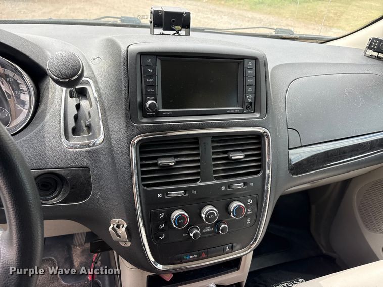 image for item EU0458 2018 Dodge Grand Caravan handicap accessible van