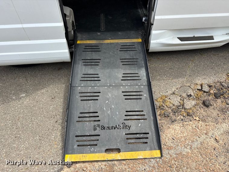 image for item EU0458 2018 Dodge Grand Caravan handicap accessible van