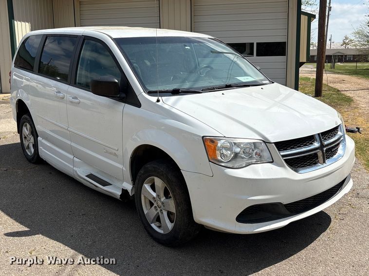 image for item EU0459 2016 Dodge Grand Caravan handicap accessible van