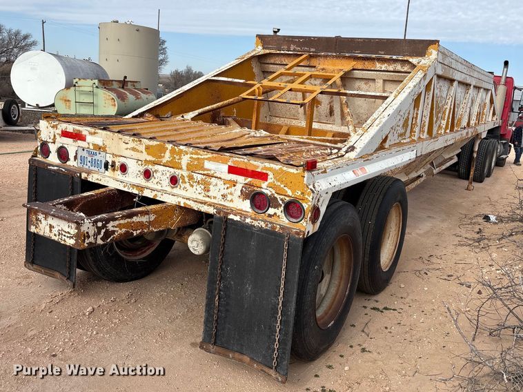 image for item EU4994 Ranch bottom dump trailer